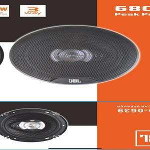 Paire d'enceintes <span class=keywords><strong>JBL</strong></span> GTO-0639 6'' (16 cm) 3 voies, pleine gamme, coaxiales, sans grille - Product Image 4