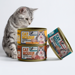 Premios de Entrenamiento para Gatos, Snack de Mousse Húmedo 85G, Fórmula de Carne Fresca, Suministro al por Mayor OEM, Etiqueta Privada, Alimento para Gatos - Product Image 1