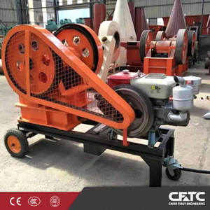 Concasseur à mâchoires mobile compact Henan CFTC à haute rigidité, capacité de 3-4t/h pour le calcaire et le granit, prix usine - Product Image 5