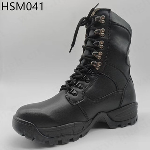 Botas Tácticas de Combate CXT con Suela de EVA+Goma de Alto Rebote y Cremallera para Diversas Superficies, Botas de Patrulla de Tráfico y Combate HSM041 - Product Image 3