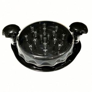 Triturador de pollo de plástico mejorado al por mayor, triturador de carne con plato desmontable, herramienta visible para desmenuzar pechuga de pollo, tipo giratorio - Product Image 1