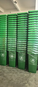 Hdpe Outdoor 120L/240L/360 <strong>Liter</strong> Mobile Plastic Trash/Rubbish/Dustbin/<strong>Garbage</strong>/Wheelie/Waste Bin With Lid - Product Image 2