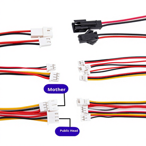 10 जोड़े जेस्ट धर्म 2पिन 3 पी 3 मिमी 5 मिमी प्लग पुरुष से महिला वायर कनेक्टर - Product Image 1