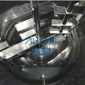 Pompe de réservoir de mélange d'homogénéisateur à haut cisaillement du chauffage électrique en gros 1000L pour les plastiques de fromage à la crème de sirop de sucre 380V/220V - Product Image 6