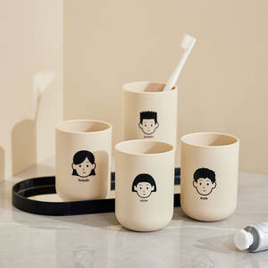 <span class=keywords><strong>Tasse</strong></span> de bain de bouche de dessin animé de brosse à dents personnalisable magnétique avec motif mignon adapté à la salle de bain - Product Image 2