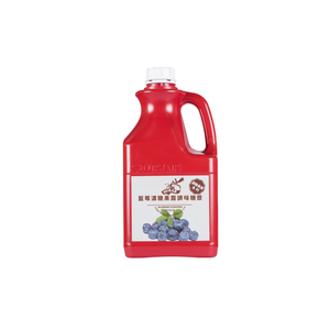 Jarabe concentrado de arándanos frescos y ricos para té de burbujas, bebidas frías y postres. - Product Image 1