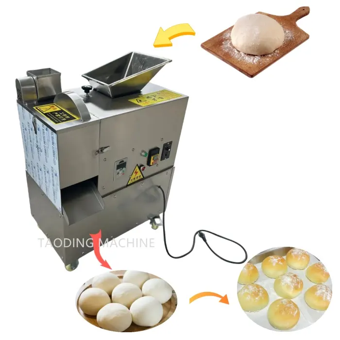 Automatic dough cutter machine pizza ball making dough dividing machine dough divider rounder machine price