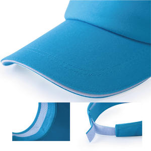 قبعة شاطئ عالية الجودة للحماية من أشعة الشمس فوق البنفسجية للجنسين كرة تنس كرة لينة رياضة شمس من الشمس بتصميم مخصص شعار صيفي ركض من الشمس - Product Image 2