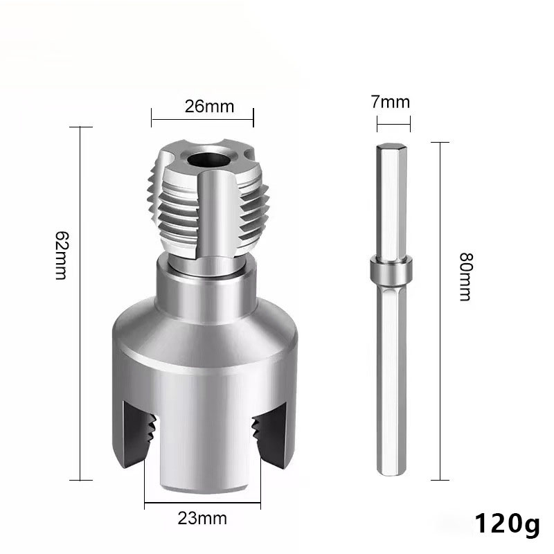 Acciaio al Carbonio 3/4" con Manico 120g