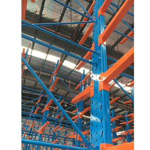 Scaffalature Industriali a Doppio Lato Impilabili in Acciaio di Alta Qualità per Magazzino, Scaffali a Sbalzo Resistenti per Esterni - Product Image 4