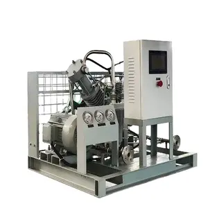 Booster compressor generating oxygen air separation plant nitrogen liquid oxygen separately cryogenic air oil free booster