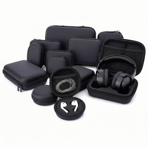 Étui rigide en EVA avec fermeture éclair pour accessoires, personnalisé et multifonctionnel - Product Image 1