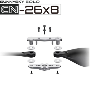 Eolo CN 26*8 pouces <span class=keywords><strong>2</strong></span> pales CW CCW moteur électrique hélice Drones accessoires - Product Image 4