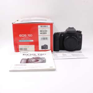 Appareil Photo Reflex Numérique <span class=keywords><strong>70D</strong></span> à Capteur APS-C avec Fonctionnalités Photo HD et Wi-Fi, Boîtier 60D pour Débuter en Photographie Haut de Gamme - Product Image 1