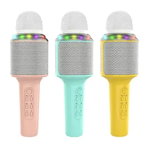 Factory Supply Microphone Wireless Portable Handheld KARAOKE Microphone Outdoor Family Birthday Party For Children