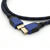 Cable HDMI macho a macho Soporte chapado en oro 3D 10K 60Hz para proyector HDTV PC PS5
