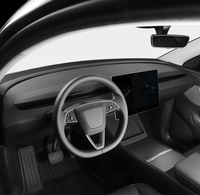 Vollständige Silikon-Armaturenbrett-Schutzmatte für Tesla Model Y Juniper 2025+ Kratzfeste Autoinnenraum-Matte