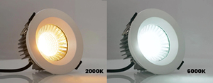 <span class=keywords><strong>Spot</strong></span> encastré intelligent Benory 12W IP65 RA95 Loxone Tree, gradation PWM, DMX, DALI, KNX, CCT, 2000K-6000K, DC <span class=keywords><strong>24V</strong></span> - Product Image 3