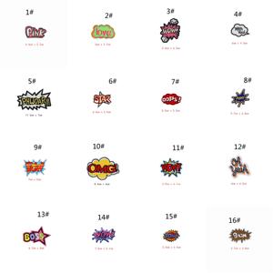 แพทช์ปักตัวอักษรหลากหลายแบบสำหรับตกแต่ง ขายส่ง - Product Image 2