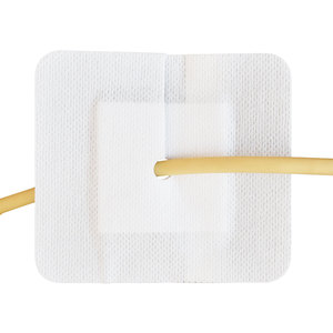 Bantalan tabung pemberi makan pembalut luka perekat mandiri penutup GTube Grain Split perban perekat PD dialisis kateter Patch PEG J Foley - Product Image 3