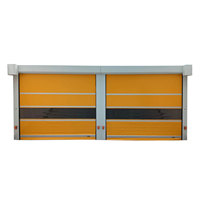 Porte à enroulement rapide pour garage souterrain, rampe de sous-sol, isolation thermique, anti-poussière, action rapide, plaque d'immatriculation