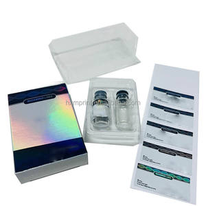 صناديق مطبوعة مزدوجة الجوانب من المصنع مقاومة للماء لتعبئة الأدوية الصيدلانية 2 قارورة علبة صينية بلاستيكية - Product Image 6