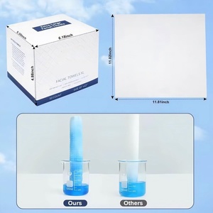 OEM Soft Disposable Viscose Tissue Comfortable Skin Towel for Makeup Remover Salon Spa Facial Towel Customizable Nonwoven - Product Image 2