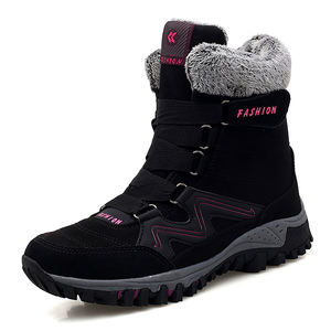 <span class=keywords><strong>Botas</strong></span> de Nieve para Hombre y <span class=keywords><strong>Mujer</strong></span>, <span class=keywords><strong>Botas</strong></span> de Trabajo, <span class=keywords><strong>Botas</strong></span> de Seguridad, Forro Polar Grueso, <span class=keywords><strong>Botas</strong></span> de Senderismo y Excursionismo, Cuero PU con Cierre de Velcro - Product Image 1