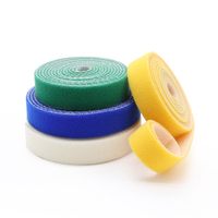 Courroie crochet et boucle 15mm réutilisable coupe libre attache-câble de ceinture de collecte de fils de bande magique