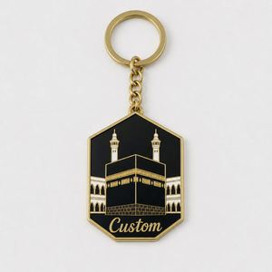 Llaveros Personalizados de Alta Calidad del Fabricante, Llaveros de la Ciudad Sagrada de La Meca, Diseño Religioso Sagrado, Recuerdo para Peregrinos - Product Image 3