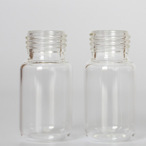 Phòng thí nghiệm vít chủ đề kính sắc ký chai hplc autosample lọ <span class=keywords><strong>10ml</strong></span> 20ml headspace lọ với PTFE Gasket hổ phách trong suốt - Product Image 2