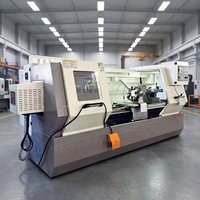 Torno CNC de Tipo Chino CK6163 con Cama Giratoria de 630 mm y Sistema CNC