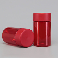 Impression de logo personnalisé, pots de stockage de médicaments en plastique PET pharmaceutique de 300 ml