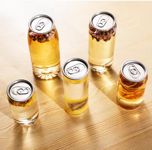 Frascos de bebidas PET reciclables y ecológicos, con tapas herméticas. Admite la personalización de logotipos, ampliamente utilizados para jugos. - Product Image 1