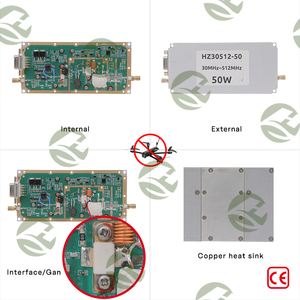 RSF 30-512Mhz 宽带 GaN 信号射频放大器 50W FPV 干扰无人机拦截器反无人机干扰器模块 - Product Image 2