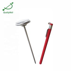 35mm tamanho <span class=keywords><strong>dial</strong></span> bolso termômetro bimetálico com manga de cor - Product Image 6