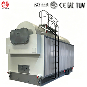 Chaudière à biomasse horizontale à grille fixe DZH, fabriquée en Chine, alimentée à granulés de bois, pour usine de transformation alimentaire - Product Image 1