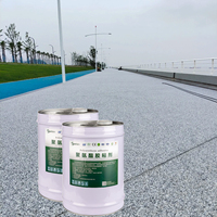 Revêtement mural en résine, matériaux époxy pour surfaces en pierre lavée, sol Gara, emballage de 20 kg, surface en résine pour sol en pierre lavée