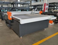 Máquina de Corte CNC de Cama Plana Rongchi, Equipo de Automatización para Corte de Tela de Fibra de Carbono/Vidrio, Certificación CE