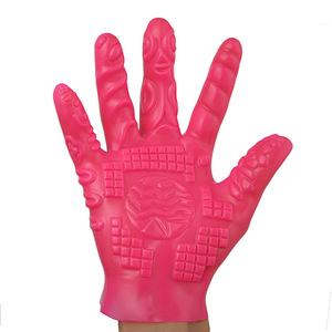 Gant de massage pour femmes, gant de stimulation des doigts, jouet sexuel à <span class=keywords><strong>picots</strong></span>, gant de massage en silicone - Product Image 4