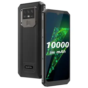 OUKITEL K15 פרו אנדרואיד 9.0 טלפון נייד 6.41 "19.5:9 מסך MT6762 4G RAM 32G ROM 5V/6A 10000mAh OTA NFC טביעות אצבע Smartphone