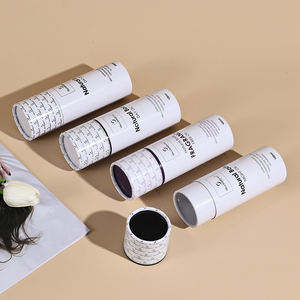 Boîte cylindrique en carton pour cosmétiques, parfum, huile, en matériau écologique personnalisé, tube en papier brillant - Product Image 6