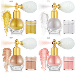 Poudre de perle scintillante imperméable en gros pour MLM, spray illuminateur pour le visage, éclaircissant pour le corps, fard à paupières de mariée - Product Image 4