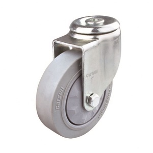 Bon Marché de SS 125 Mm 5 Pouces Dur Léger Roulettes En <span class=keywords><strong>Plastique</strong></span> Pour Chariots - Product Image 6