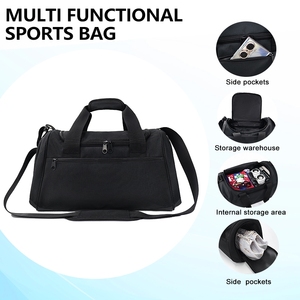 Custom Multifunction Light <strong>Weight</strong> Large Capacity Waterproof <strong>Backpack</strong> &amp; Duffel Bag for Unisex Sports Gym Travel with Shoe Space - Product Image 3