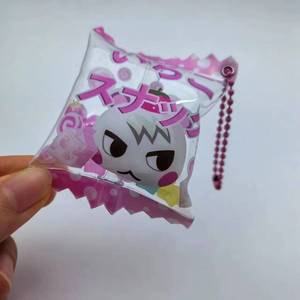 Gran oferta Charm Shaker llavero personalizado inflable caramelo llaveros lindo <span class=keywords><strong>Anime</strong></span> con pequeño acrílico encanto brillo - Product Image 4