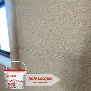 Peinture acrylique liquide effet soie WufushanFactory Direct pour murs extérieurs, revêtement granit jade, application par pulvérisation, qualité supérieure - Product Image 4