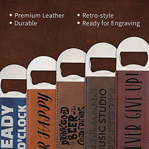 Ouvre-bouteille gravé, cadeaux pour le témoin, ouvre-bouteille en cuir de haute qualité, ouvre-bouteille en cuir personnalisé - Product Image 2