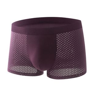 New <b>Mens</b> Ice <b>Silk</b> Mesh Sexy Breathable Boxers Briefs <b>Shorts</b> <b>Men</b> - Product Image 4