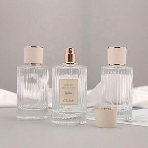 Transparent Empty 30ml 50ml Elegant Screw Refillable <b>Perfume</b> <b>Bottles</b> with Cap - Product Image 3